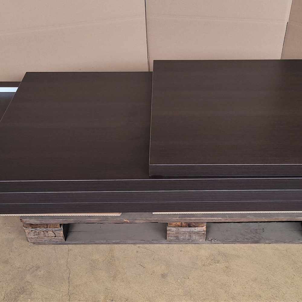 Melaminharz Tischplatten Set 50mm Wenge   Sonderposten