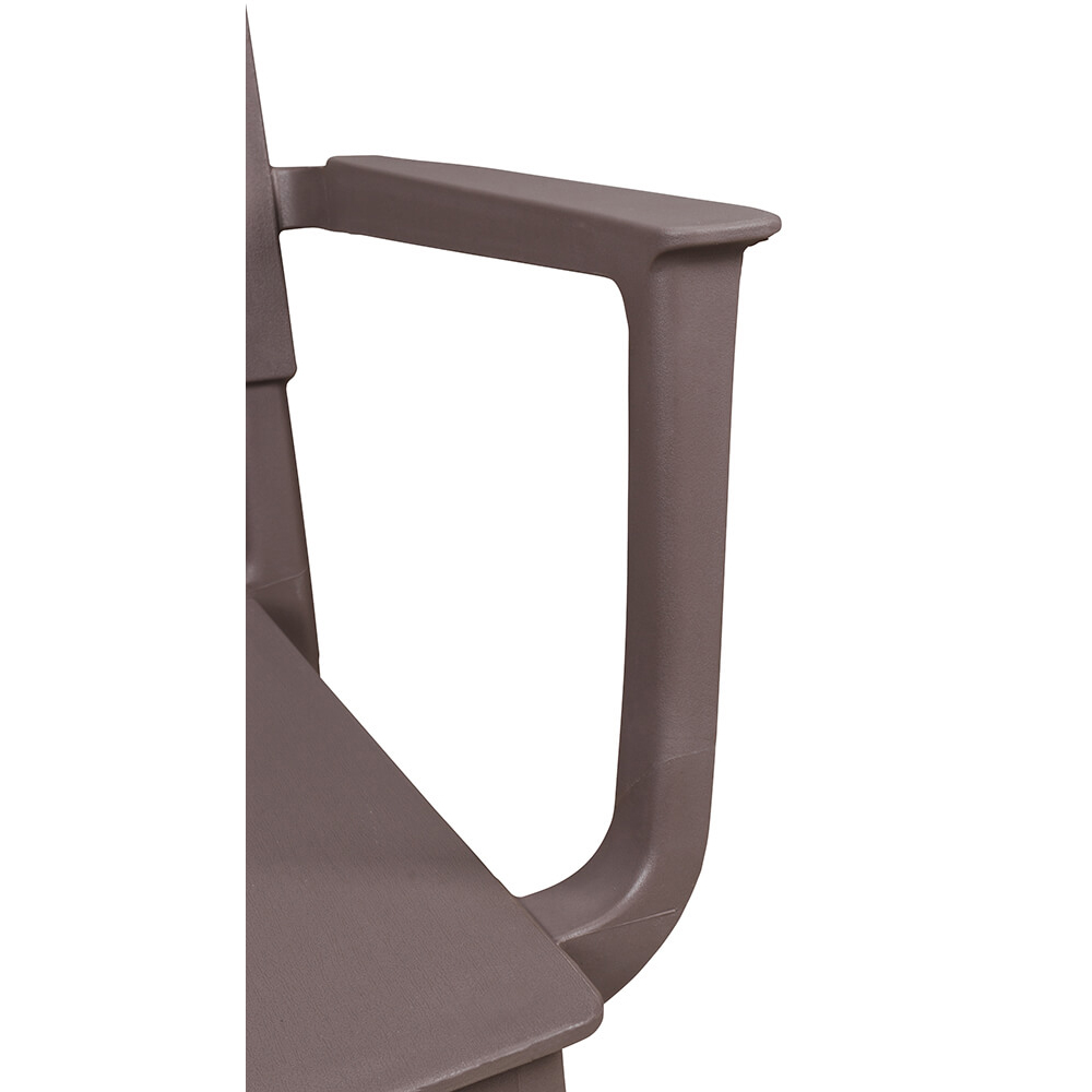 Kunststoffstuhl FOMA 1861 Taupe