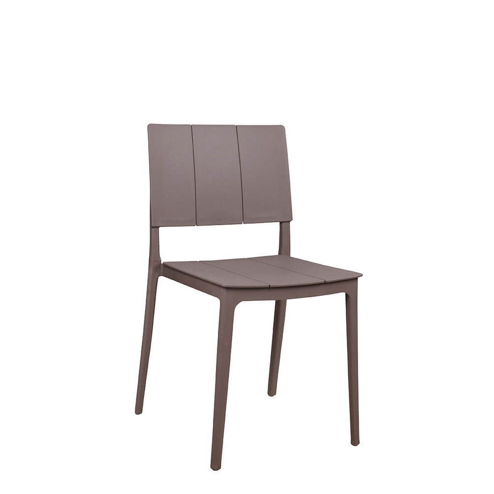 Kunststoffstuhl FOMA 1860 Taupe