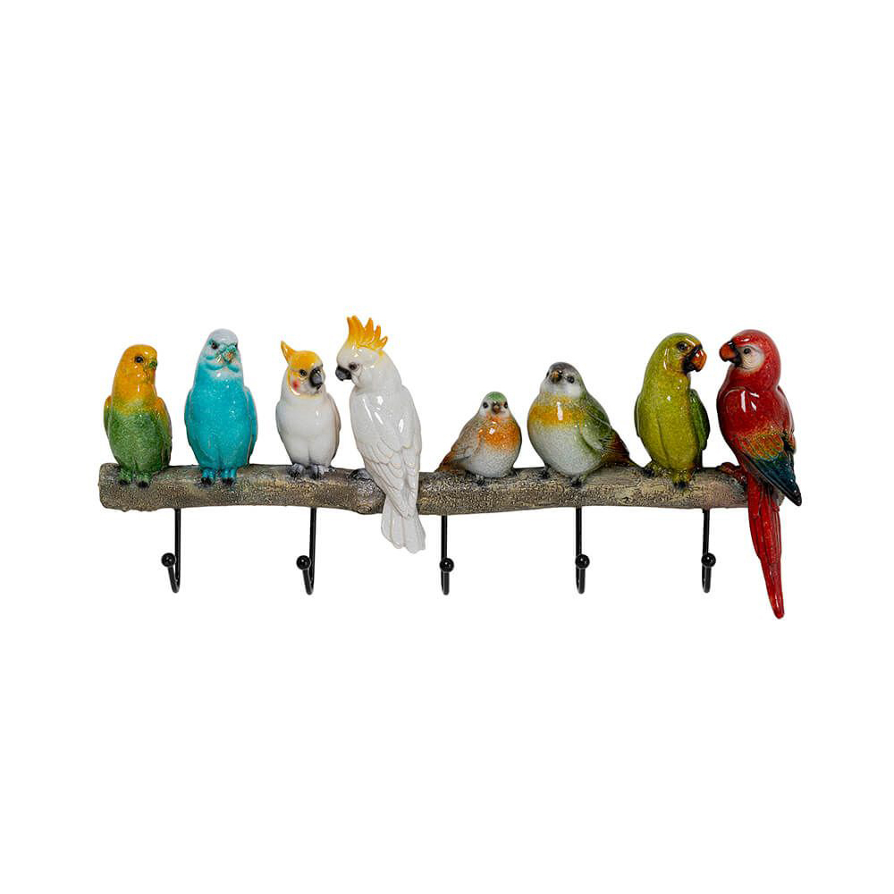 Wandgarderobe Exotic Birds