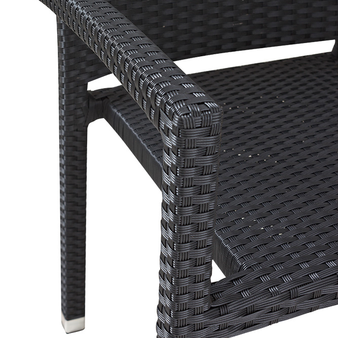 Outdoorstuhl Panama H48 Black Seagrass