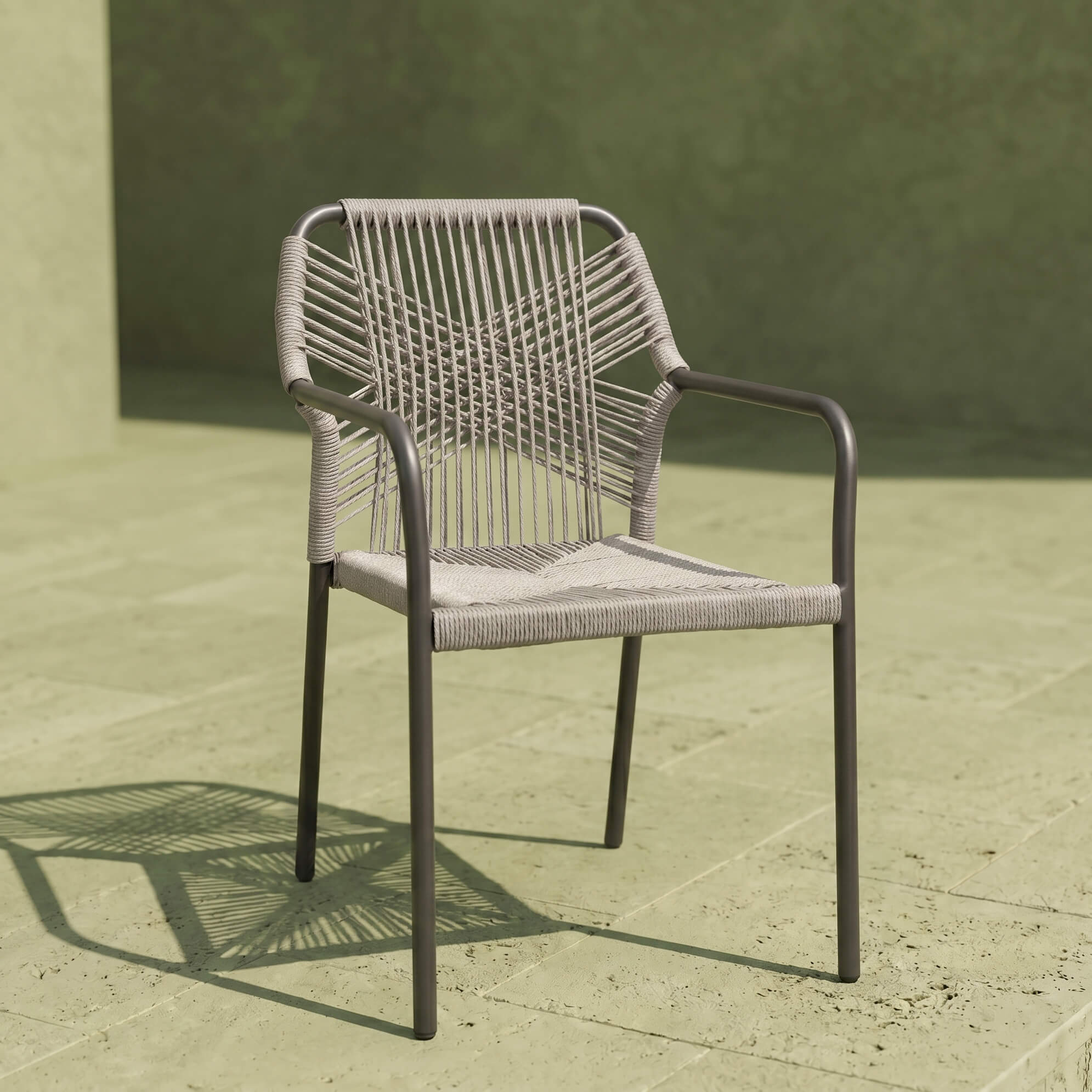 Outdoorstuhl Lagunas Silvergrey  – Milieubilder