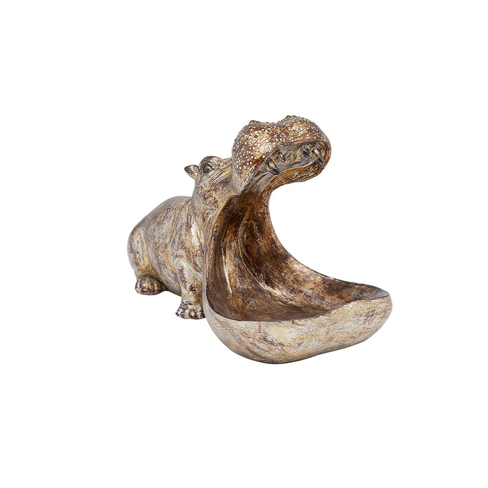 Deko Figur Hungry Hippo 27cm