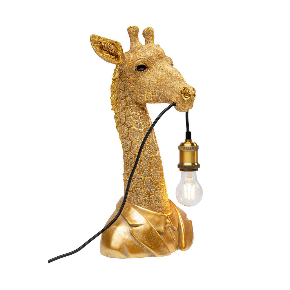 Tischleuchte Animal Giraffe Gold 50cm