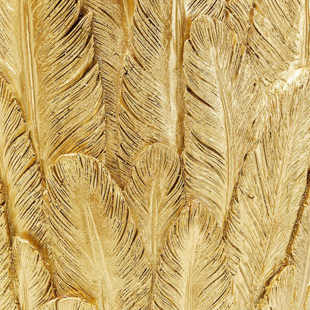 Vase Feathers Gold 91