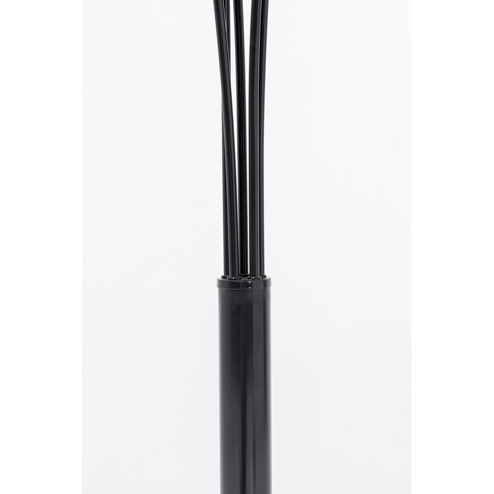 Stehleuchte Five Fingers Schwarz Matt
