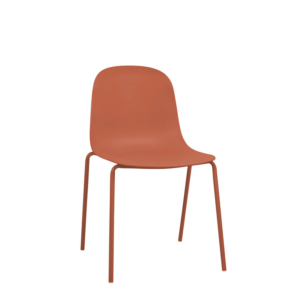 Kunststoffstuhl FOMA F853 Orange