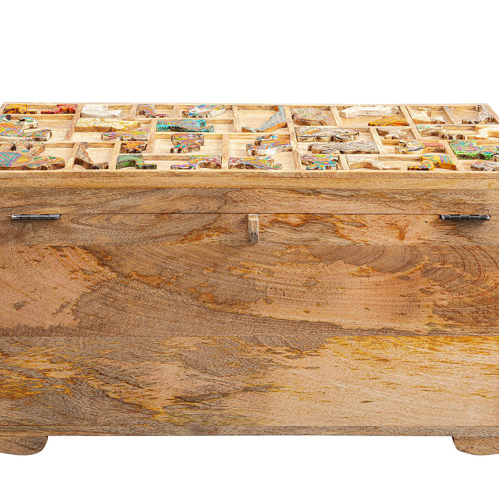 Truhe Zoo 81x47cm