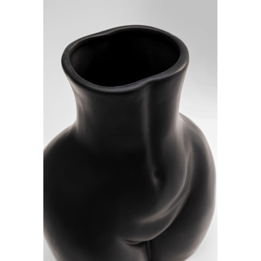 Vase Donna Schwarz 22cm