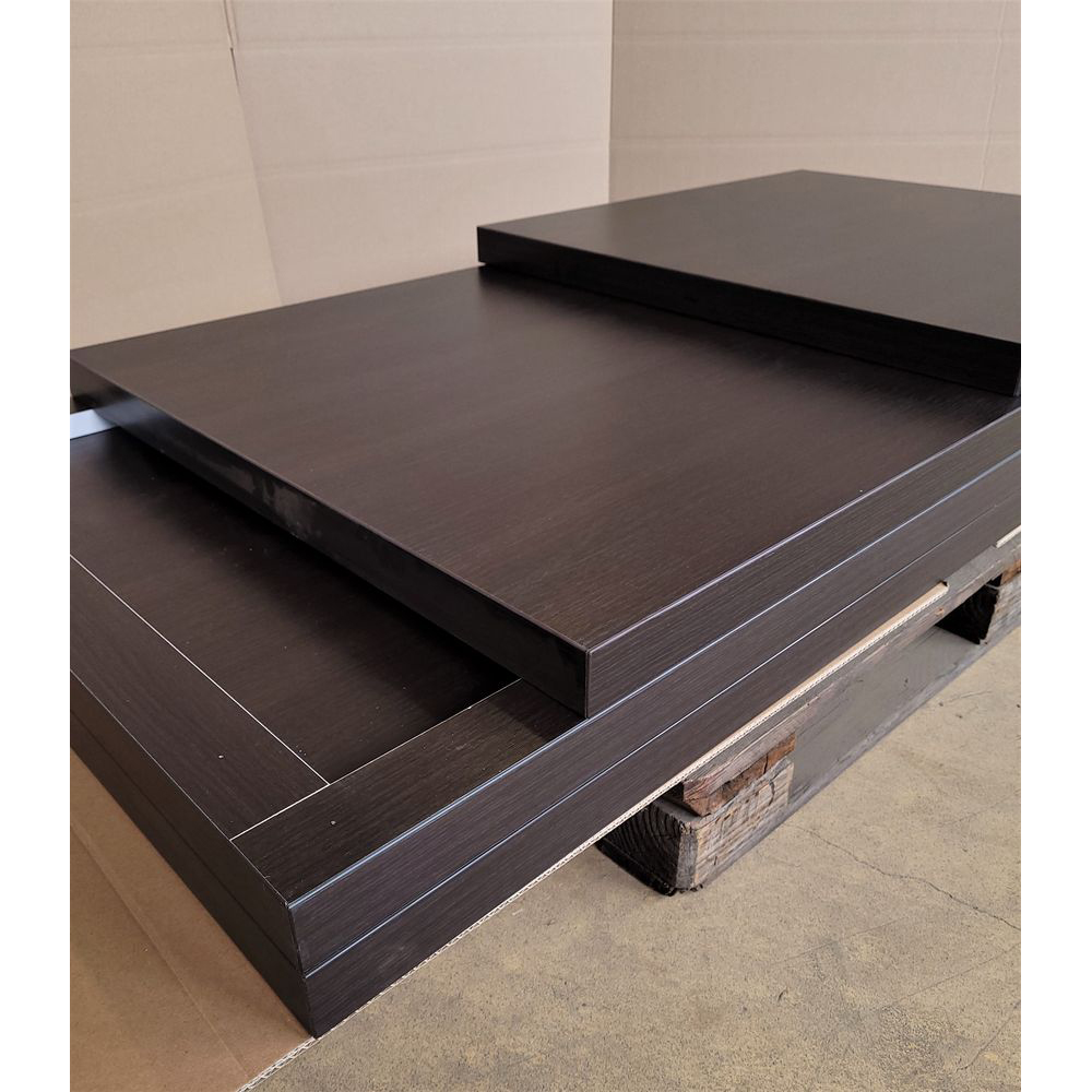 Melaminharz Tischplatten Set 50mm Wenge   Sonderposten