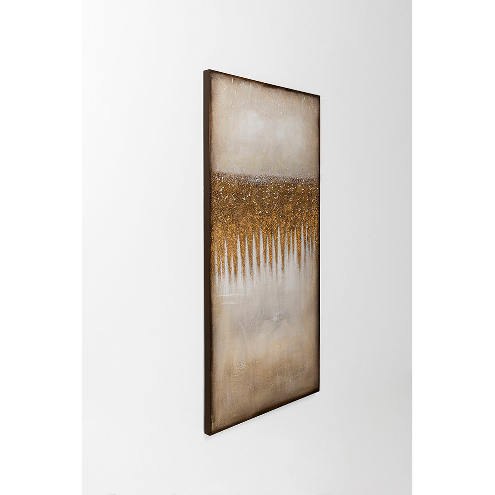 Acrylbild Abstract Fields 100 x 200 cm