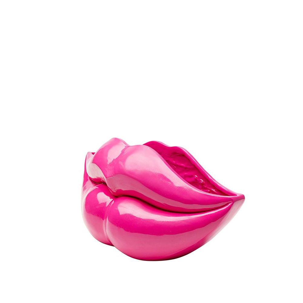 Vase Lips Pink 28cm