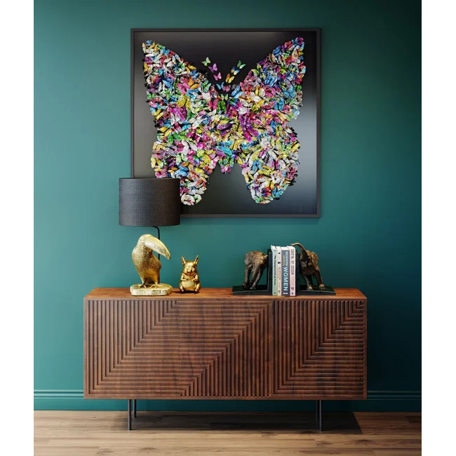 Deko Rahmen Farfalla 120x120cm