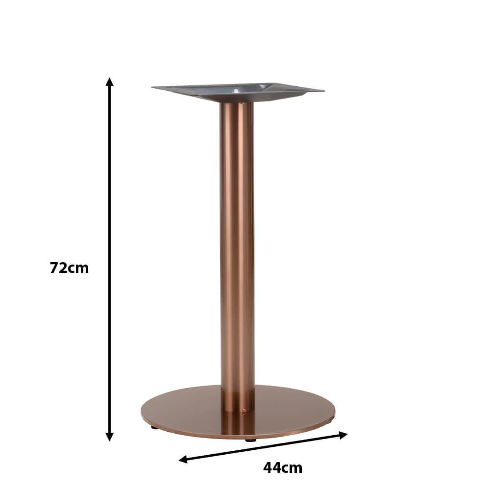 Tischgestell Marino TGF Copper 400 Ma?e