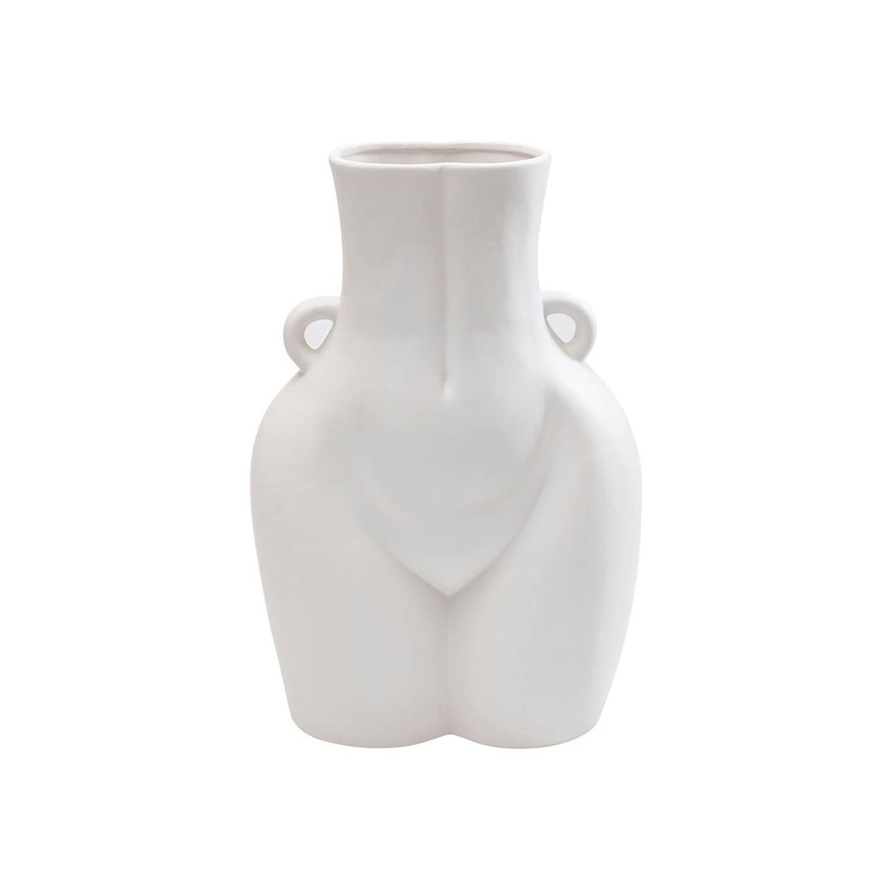 Vase Donna Weiß 40cm