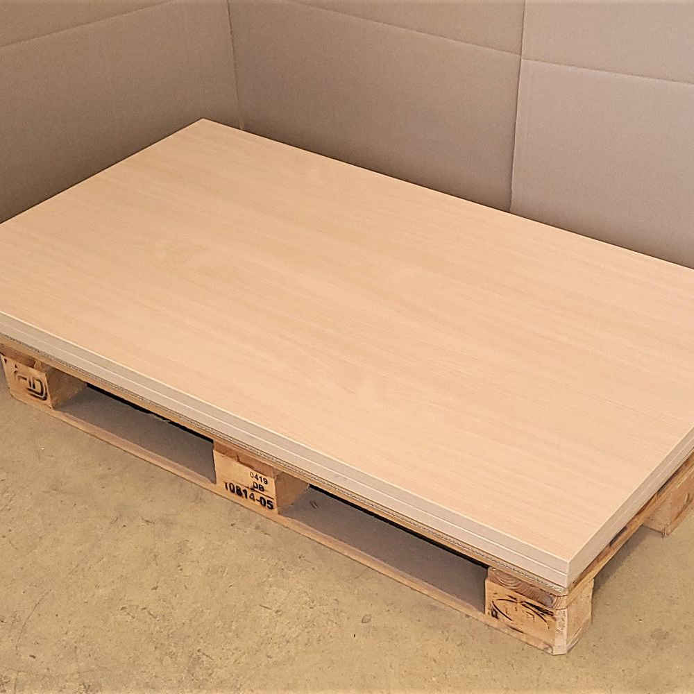 Melaminharz Tischplatte 25mm 140x80cm Buche natur   Sonderposten