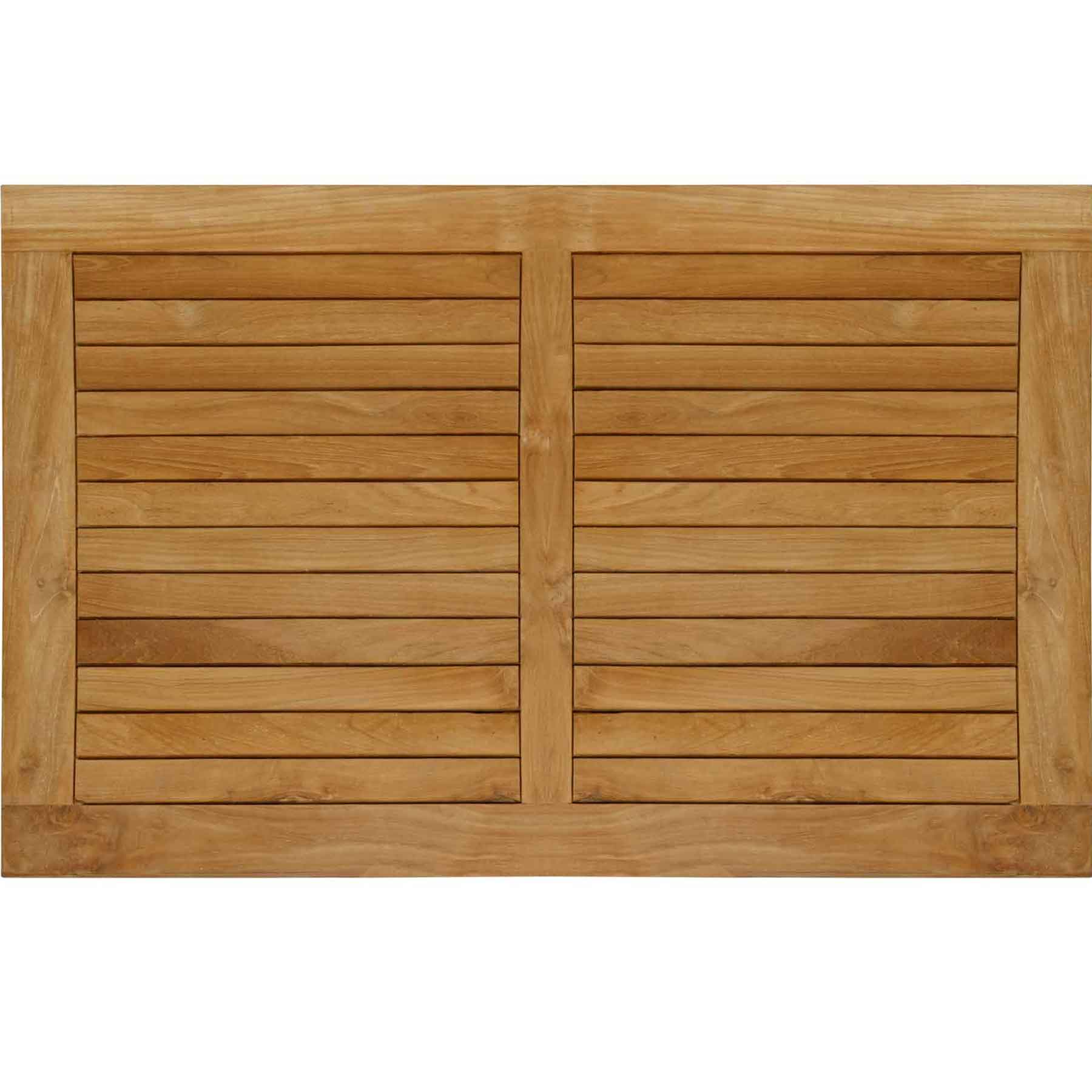 Teak Tischplatte