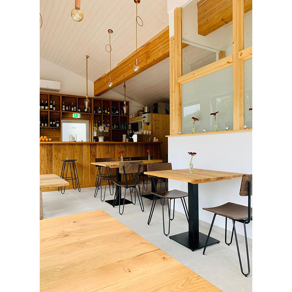 Tischgestell für die Gastronomie Marino-TGF-404 aus Stahl für den Innenbereich im Restaurant