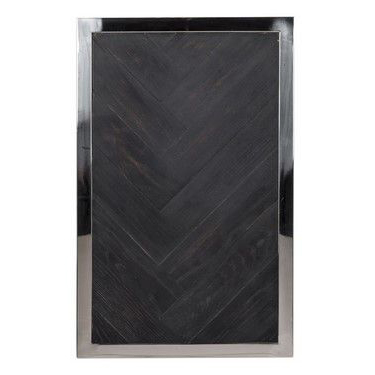 Beistelltisch Blackbone silver (Black rustic)