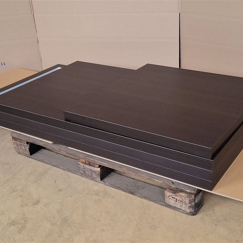 Melaminharz Tischplatten Set 50mm Wenge   Sonderposten