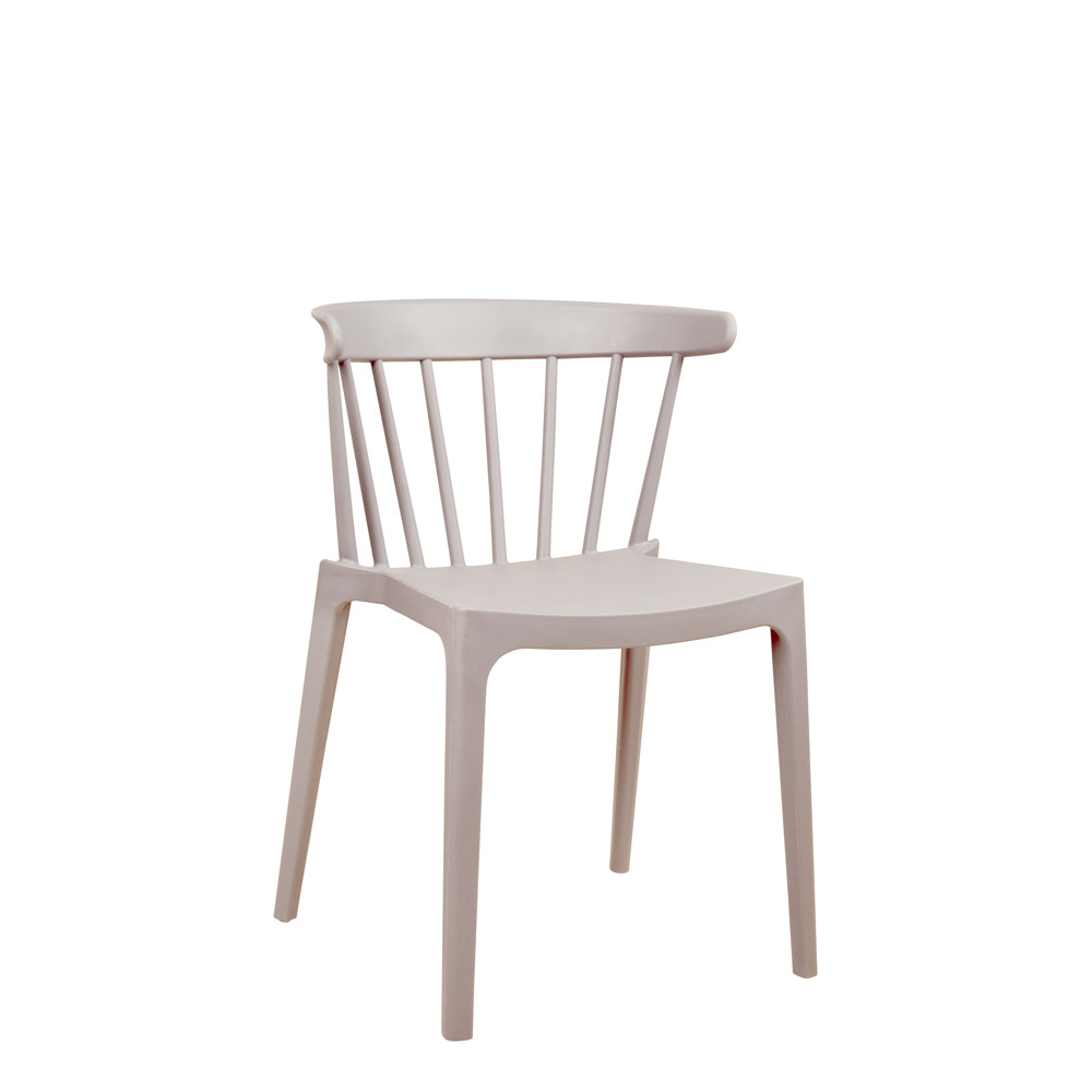 Kunststoffstuhl FOMA 1728 Light Grey
