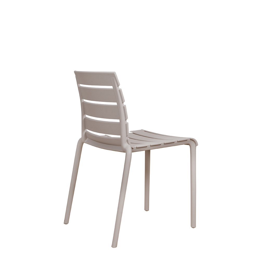 Kunststoffstuhl FOMA 1816 Light Grey