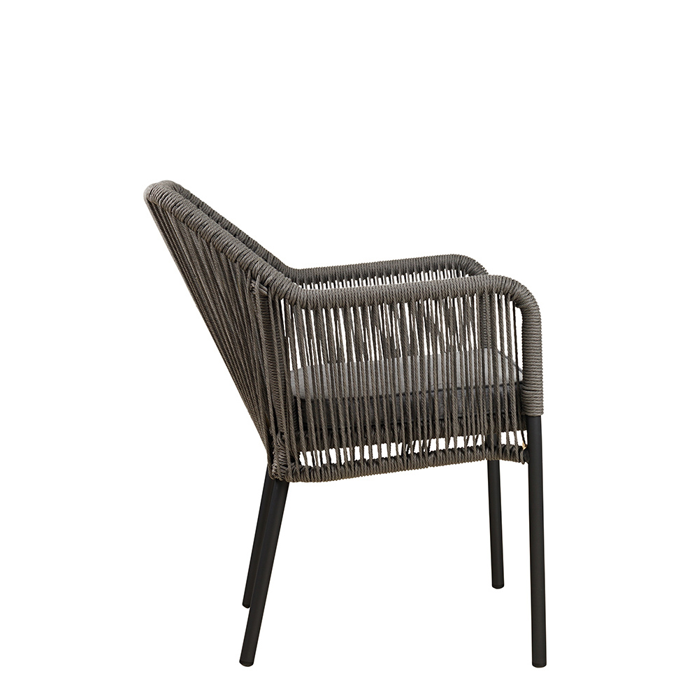 Outdoorstuhl Baleris Grau