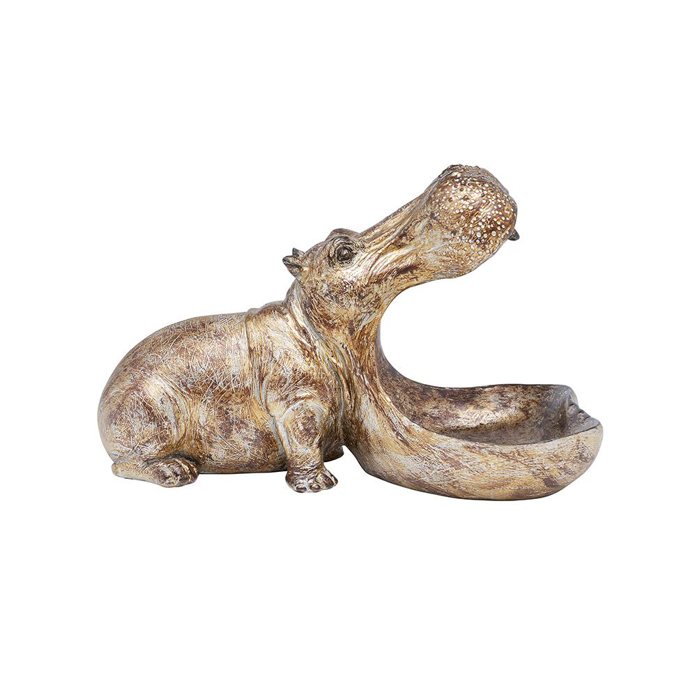 Deko Figur Hungry Hippo 27cm