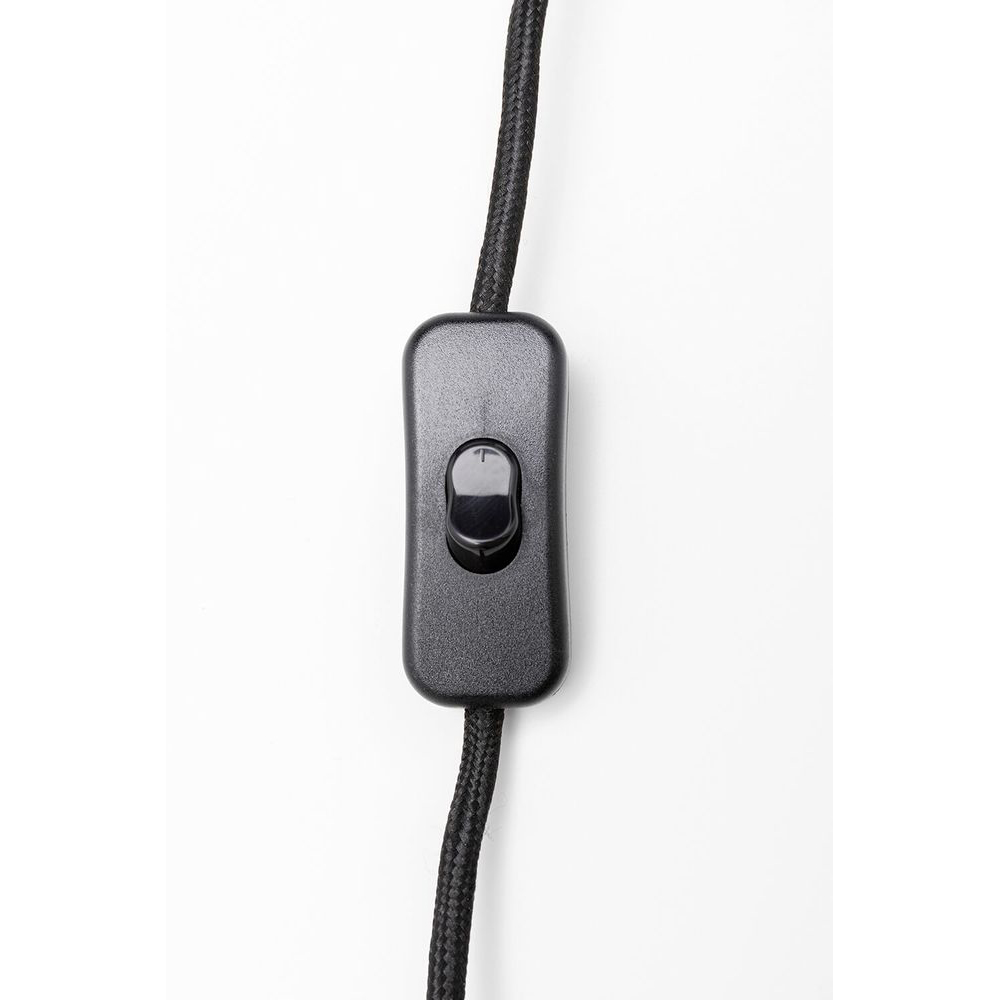Tischleuchte Loungy Schwarz 38cm