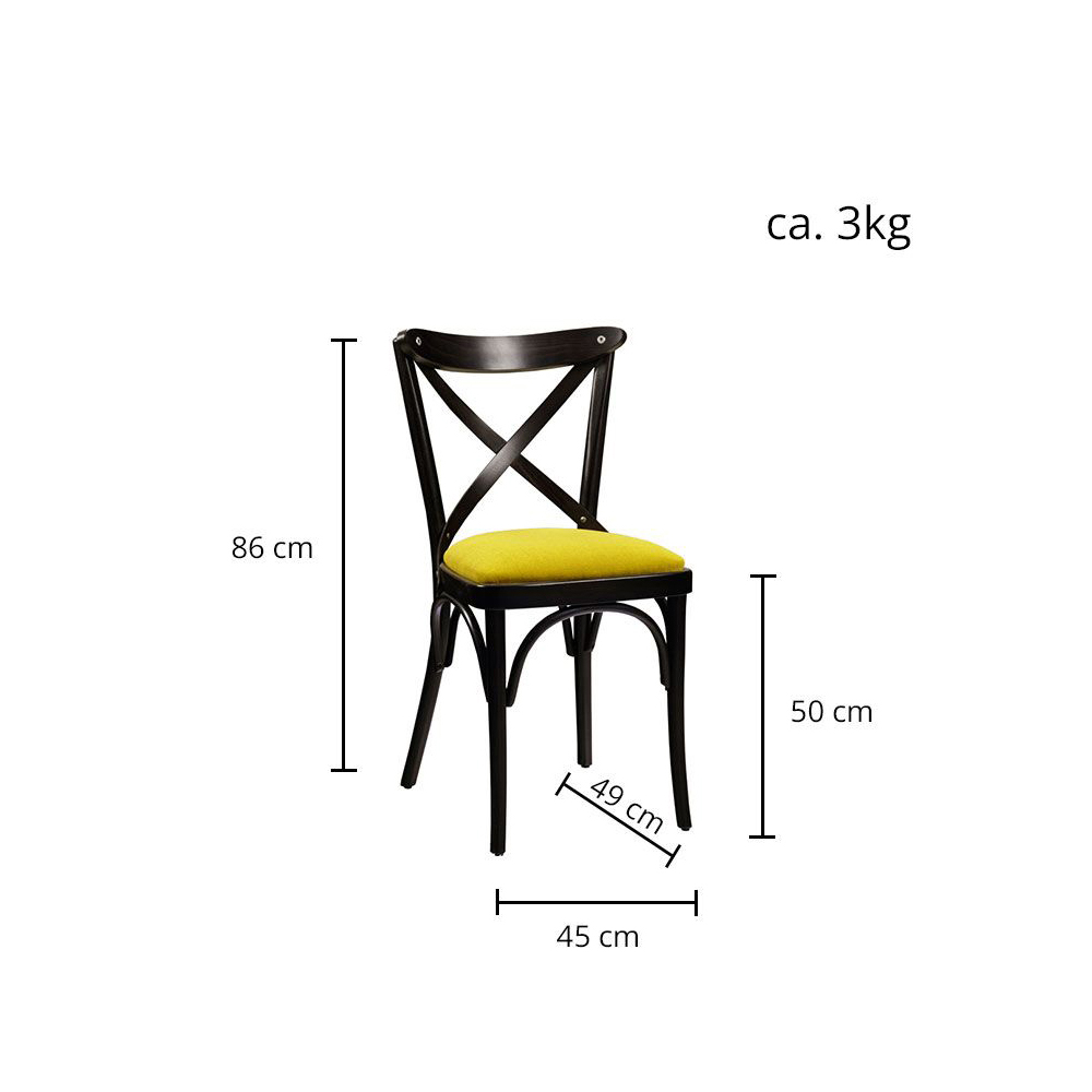 Holzstuhl Cironal 500 P