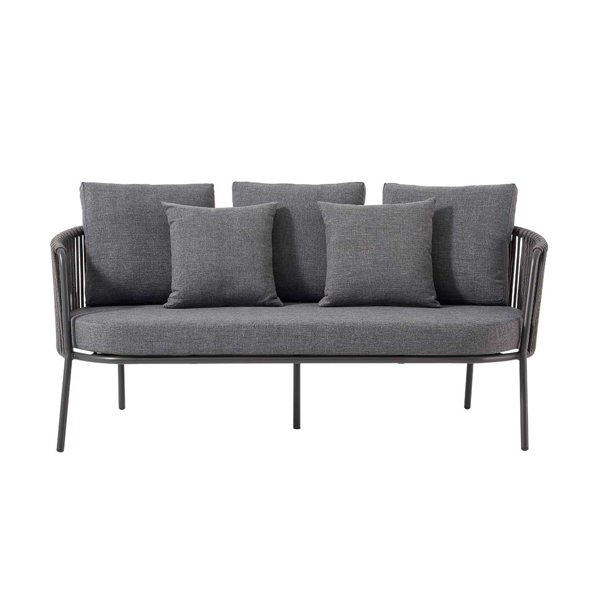 Kosma 2 Sitzer Dark Grey