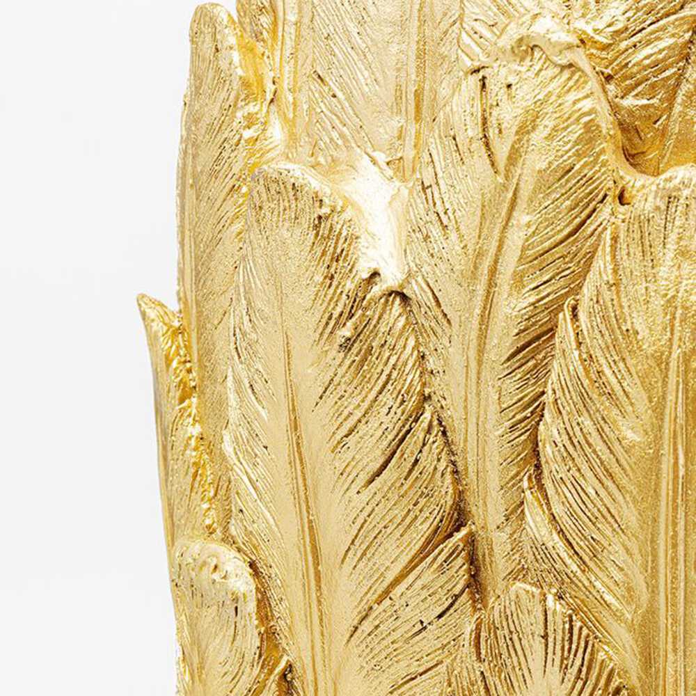 Vase Feathers Gold 91