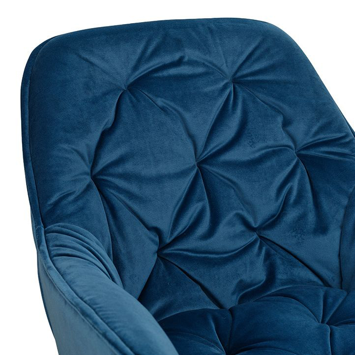 Polsterstuhl Ginger Blue