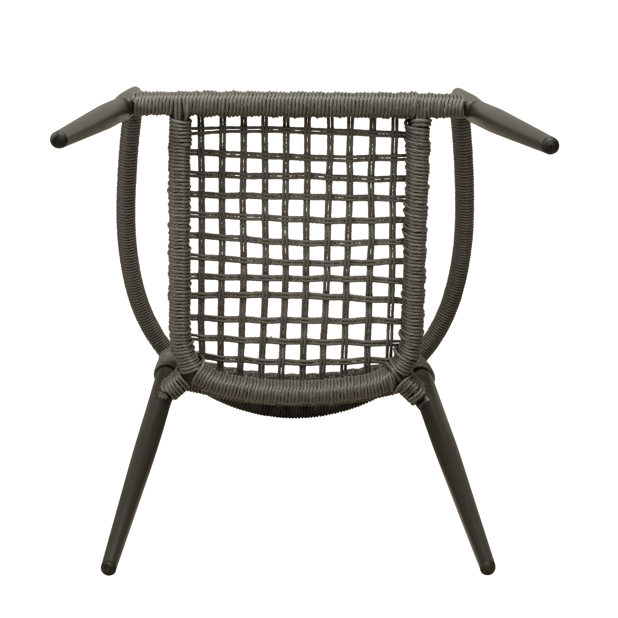 Outdoorstuhl mit Geflecht Calderas grey - Gestell