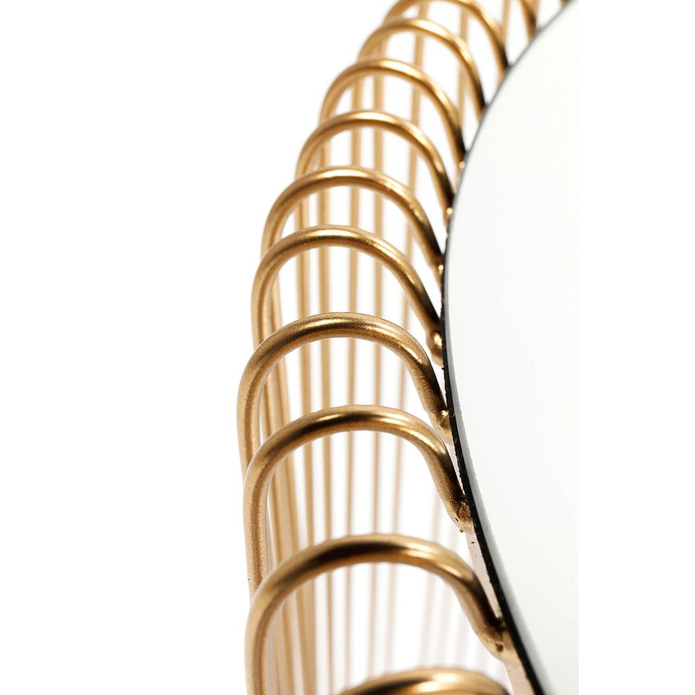 Beistelltisch Wire Brass (2/Set)