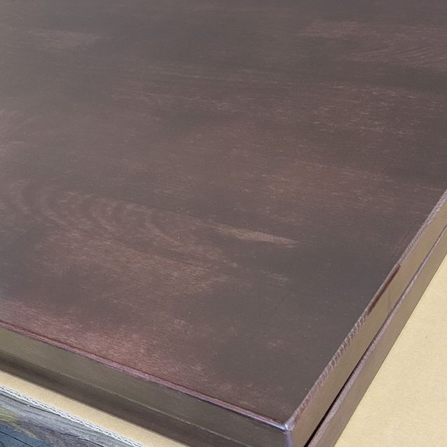 Tischplatte Massivholz 25mm 100x75cm   Sonderposten