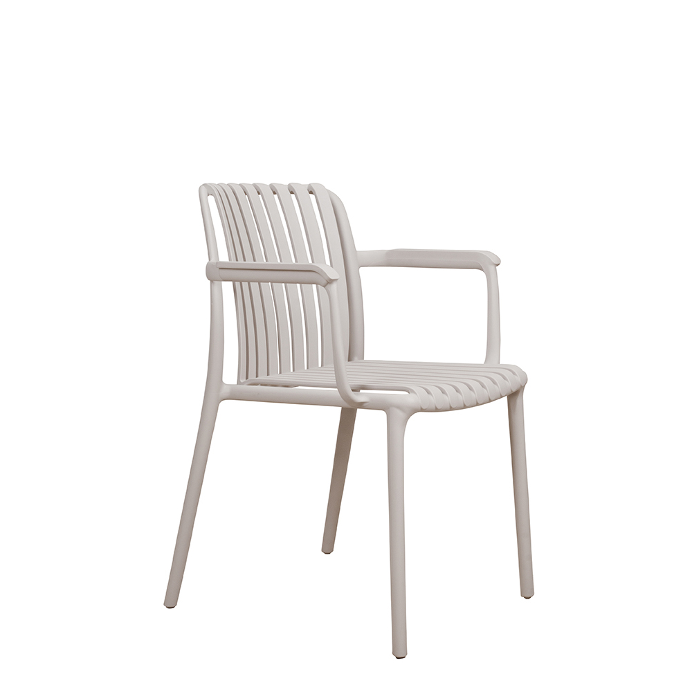 Kunststoffstuhl FOMA 1819 Light Grey