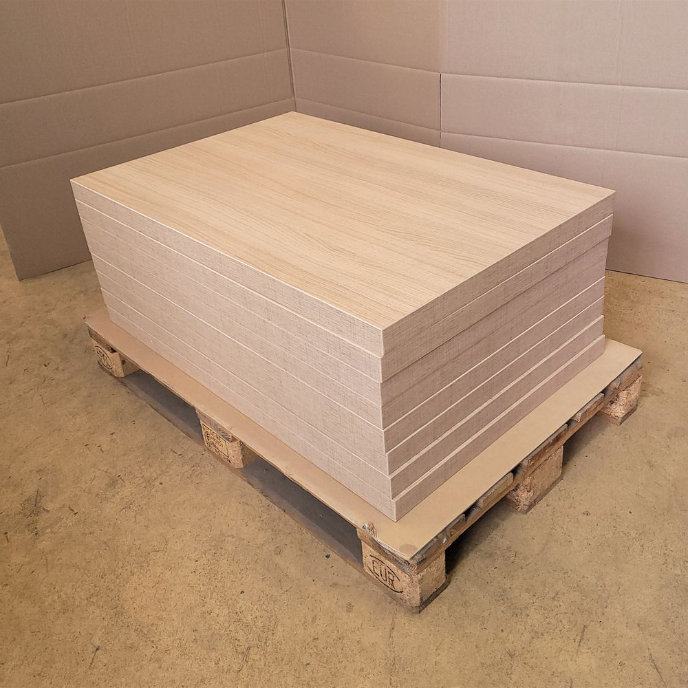 HPL Tischplatte 38mm 106x70cm sägerau   Sonderposten