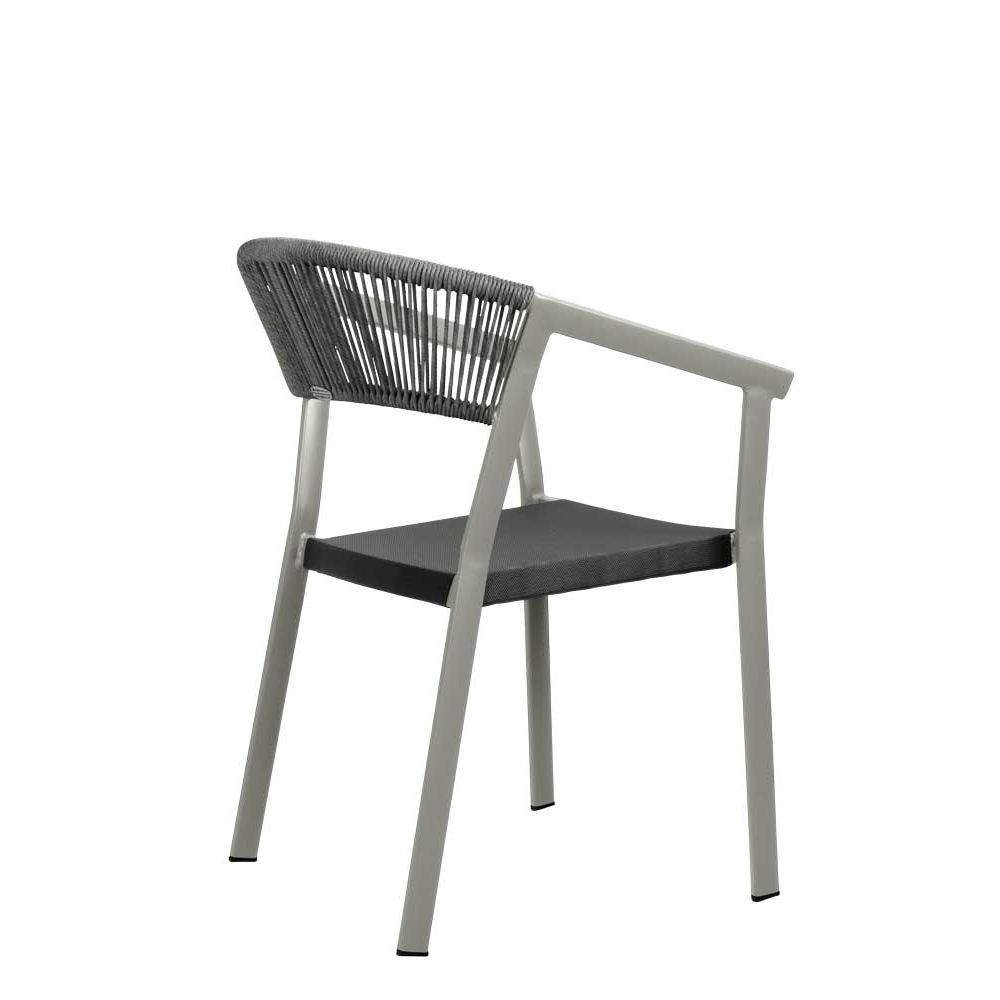 Outdoorstuhl Sponto Duotone grey