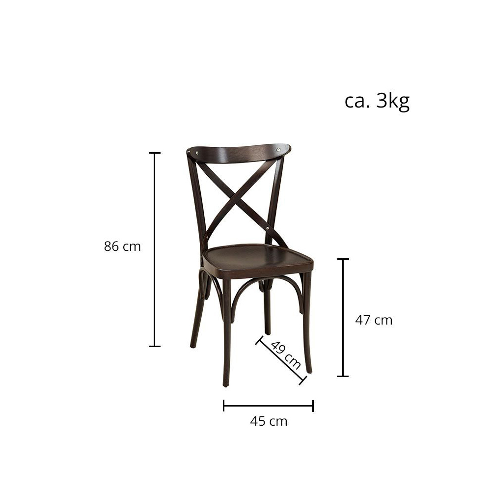 Holzstuhl Cironal 500