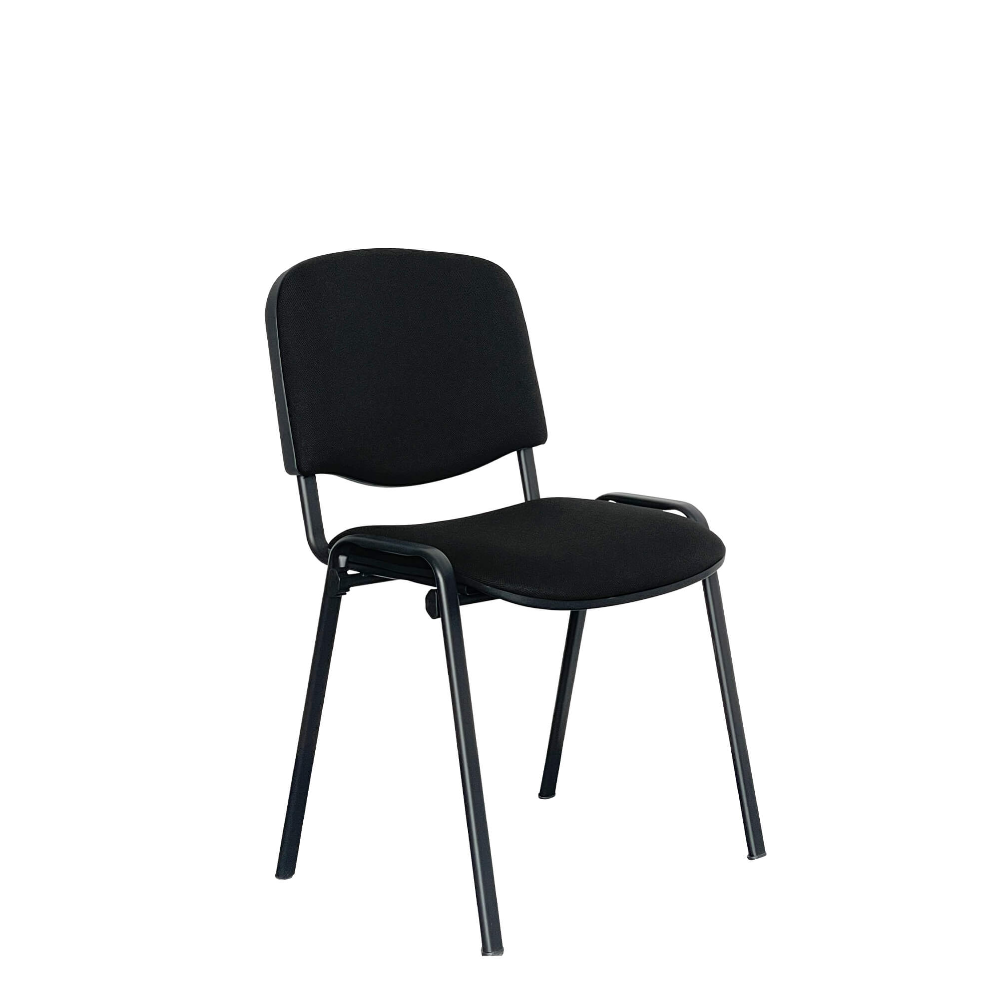Stapelstuhl ISO P Schwarz Schwarz