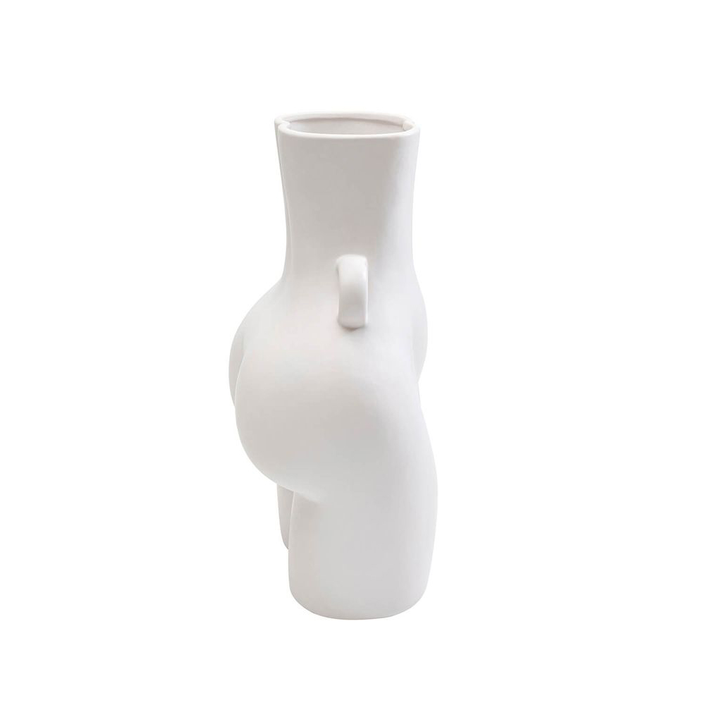 Vase Donna Weiß 40cm