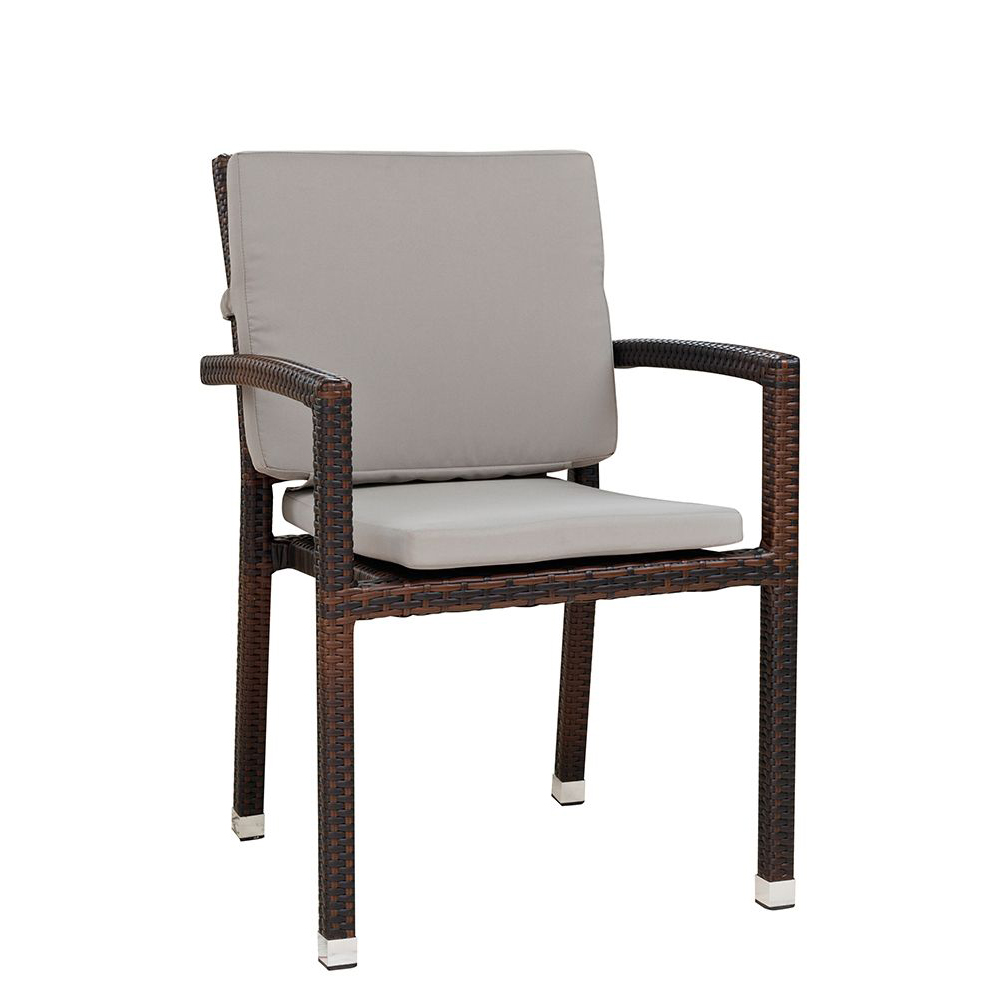 Outdoorstuhl Panama H48 Black Seagrass