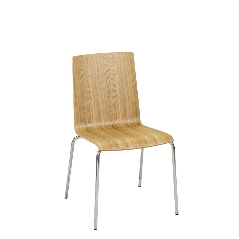 Holzschalenstuhl Confira Eiche