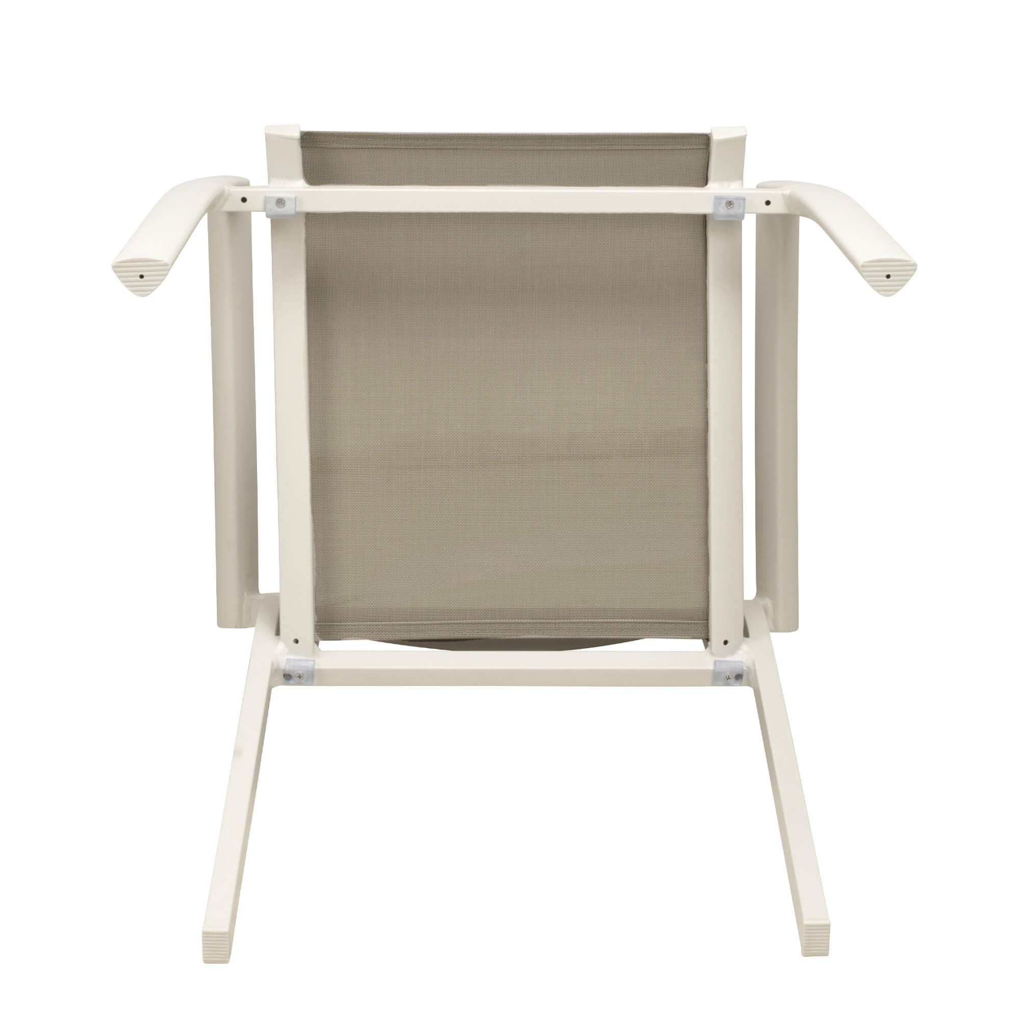 Outdoorstuhl Gomera Cream-Taupe  – Gestell