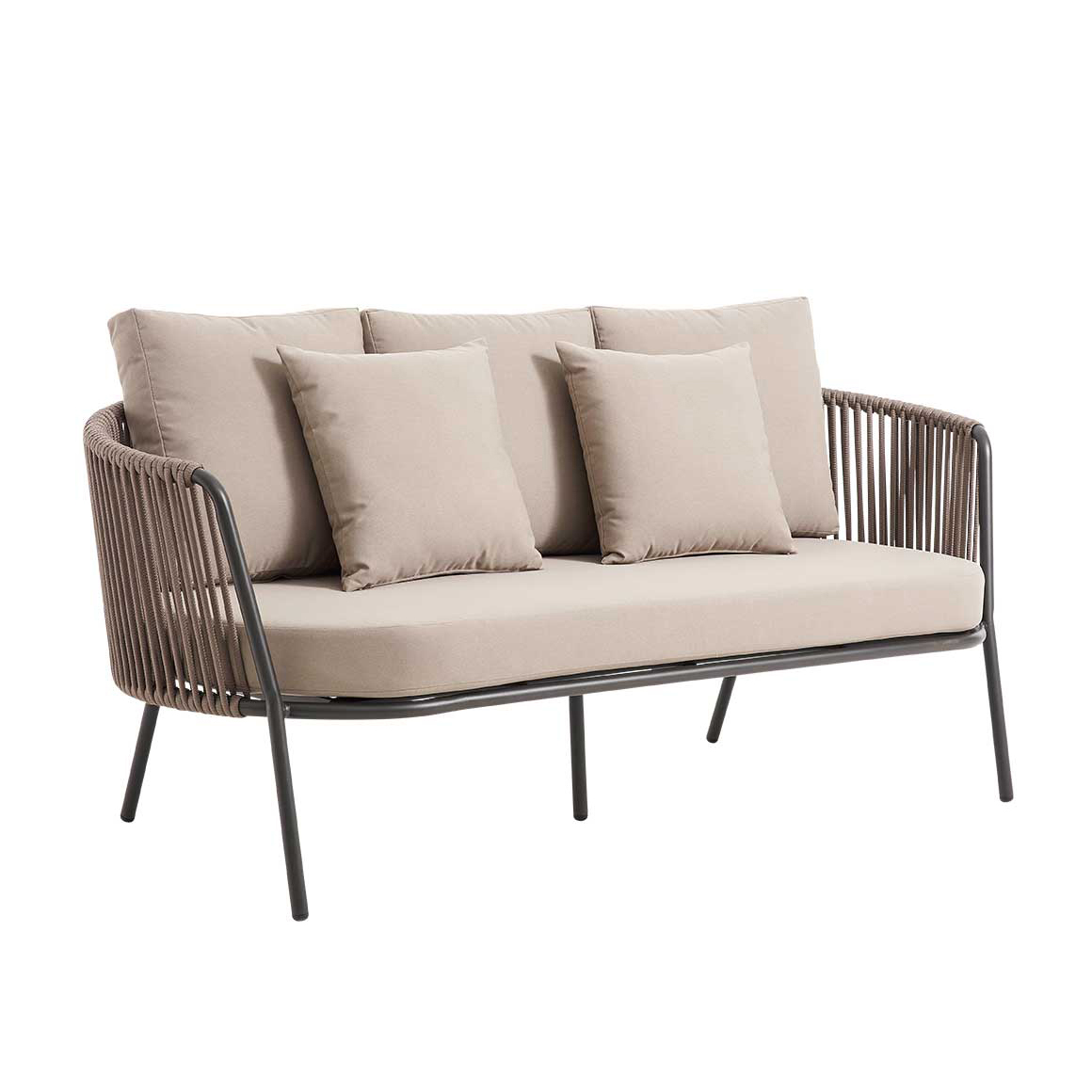 Kosma 2 Sitzer Taupe