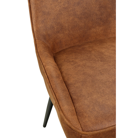 Polsterstuhl Lunaro Vintage Brown
