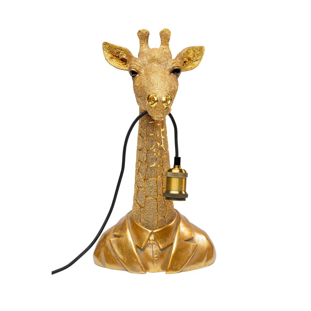 Tischleuchte Animal Giraffe Gold 50cm