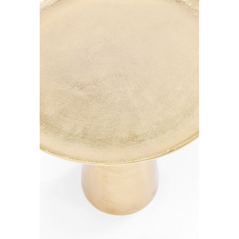 Beistelltisch Plateau Uno Brass Ø45cm