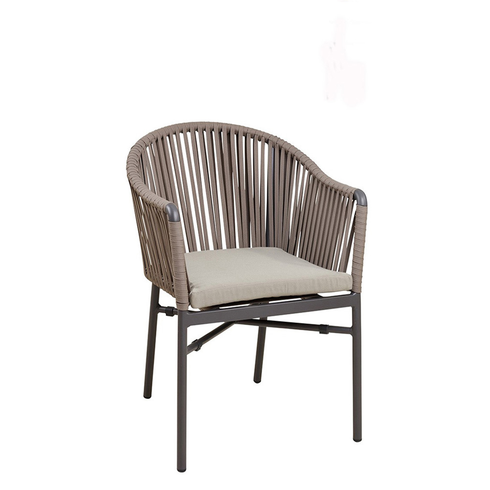 Sitzkissen Ramila Taupe